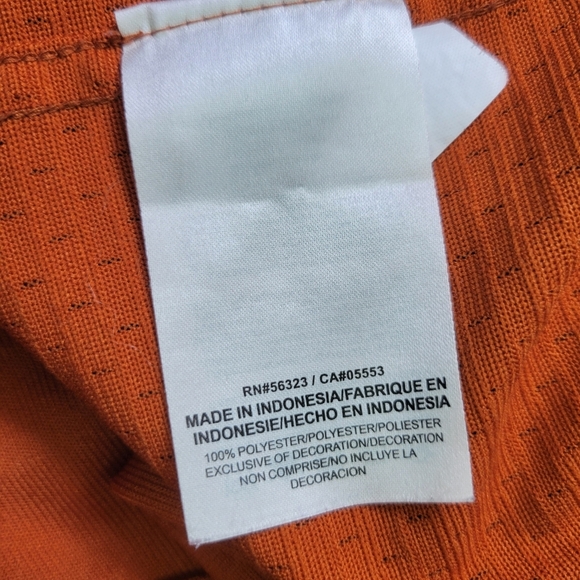 Nike TEAM Texas Longhorns Replica Football Jersey, Boy's Size M - Picture 6 of 9